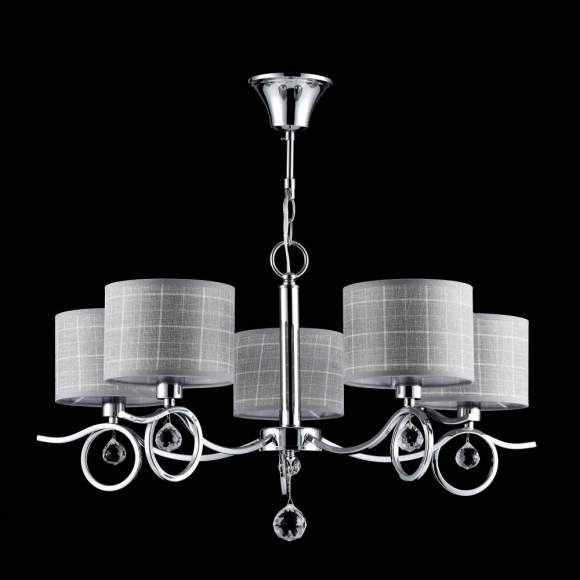 FR5906-PL-05-CH Подвесная люстра Freya Bertrand (FR906-05-N)