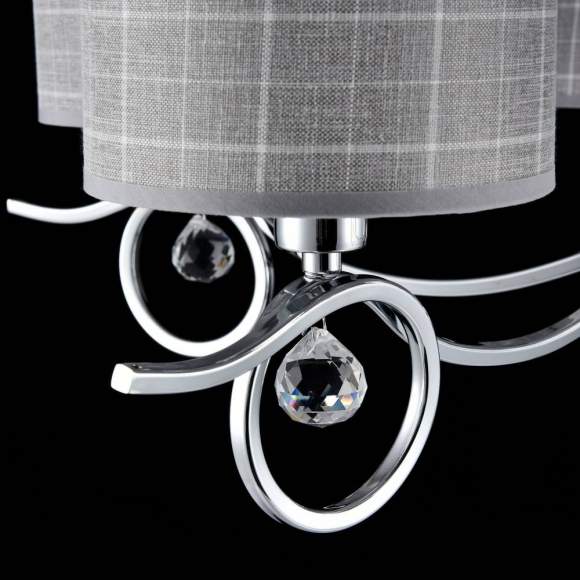 FR5906-PL-05-CH Подвесная люстра Freya Bertrand (FR906-05-N)