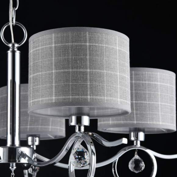 FR5906-PL-05-CH Подвесная люстра Freya Bertrand (FR906-05-N)