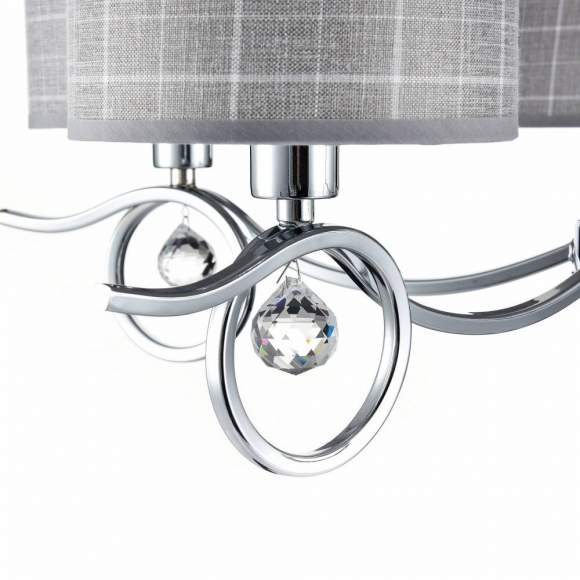 FR5906-PL-05-CH Подвесная люстра Freya Bertrand (FR906-05-N)