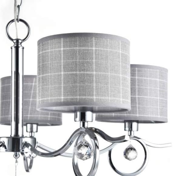 FR5906-PL-05-CH Подвесная люстра Freya Bertrand (FR906-05-N)