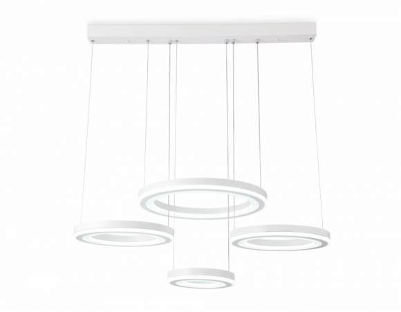 Подвесная диммируемая люстра с пультом ДУ Ambrella light Acrylica FA4325