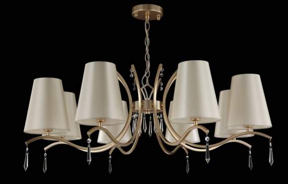 Подвесная люстра Crystal Lux RENATA RENATA SP8 GOLD Подвесная люстра Crystal Lux RENATA RENATA SP8 GOLD