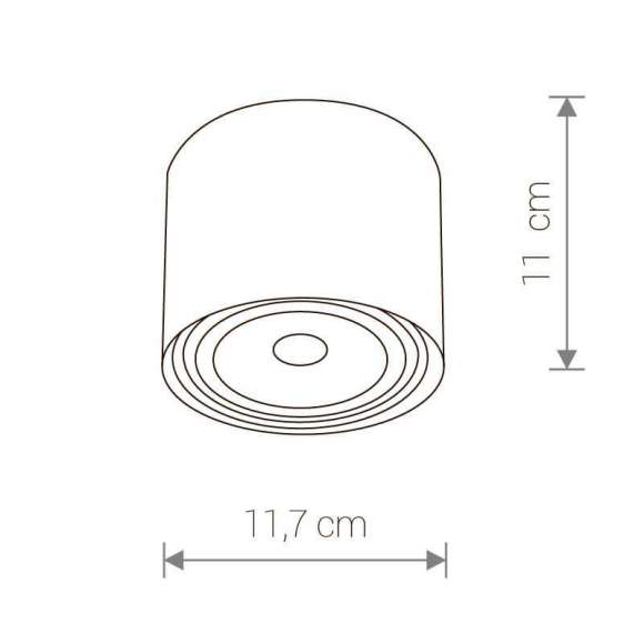 9482 Точечный накладной светильник Nowodvorski Bit