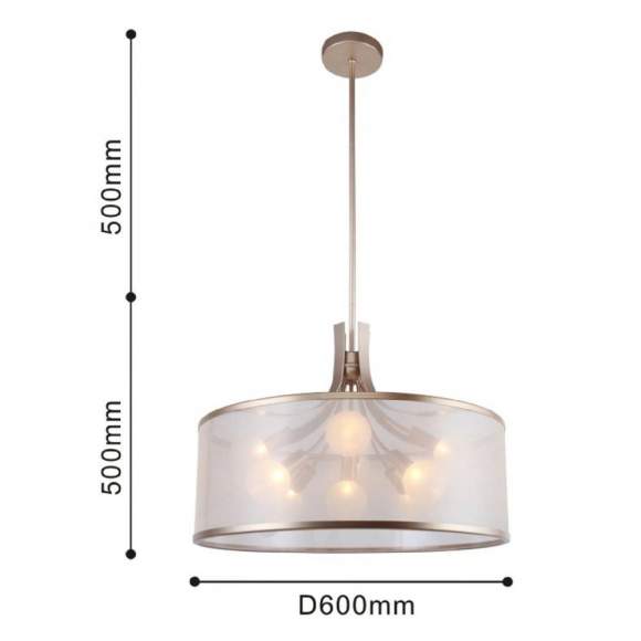 2551-9P Подвесная люстра Favourite Himiko