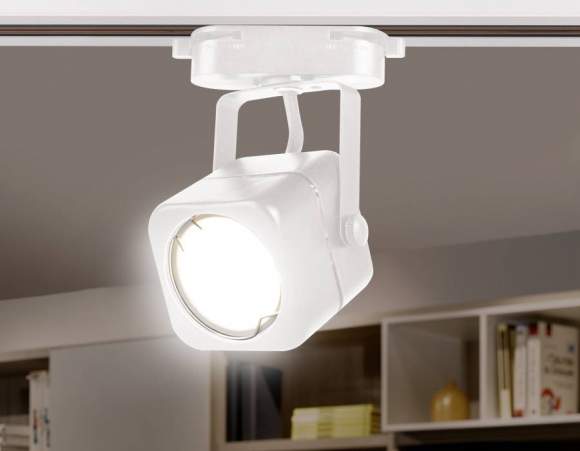 Однофазный светильник для трека Ambrella light Track System GL5107 WH Однофазный светильник для трека Ambrella light Track System GL5107 WH