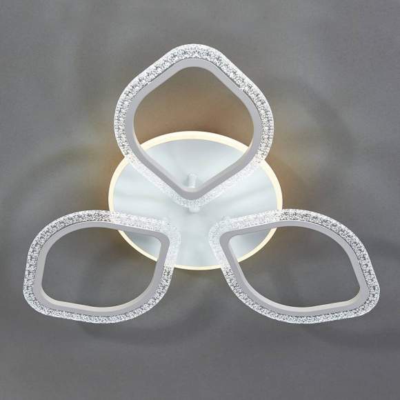 Потолочная светодиодная люстра Escada Bubble 10251/3 LED*60+5W White