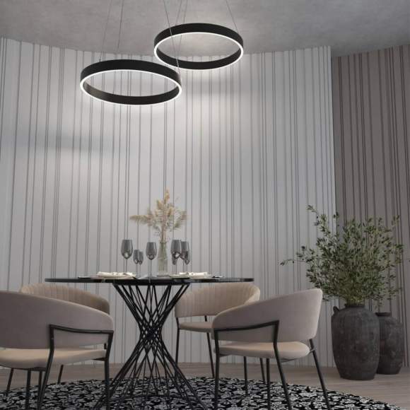 Подвесная диммиремая люстра с пультом ДУ Novotech Iter 358959