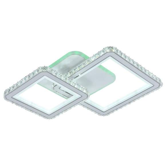 Светодиодная диммируемая люстра с ПДУ Profit Light 8048/2 WHT 142W+8W RGB Светодиодная диммируемая люстра с ПДУ Profit Light 8048/2 WHT 142W+8W RGB