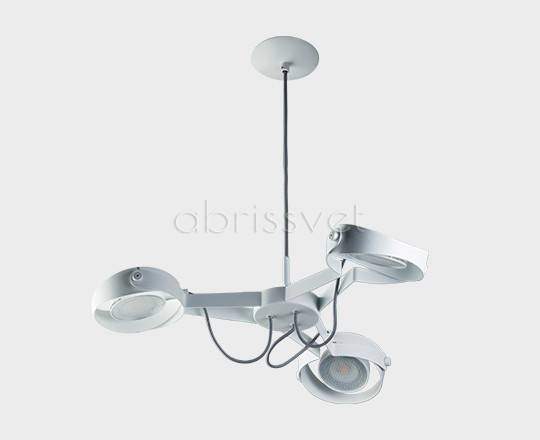 Подвесная светодиодная люстра Italline SLD 075P3 white