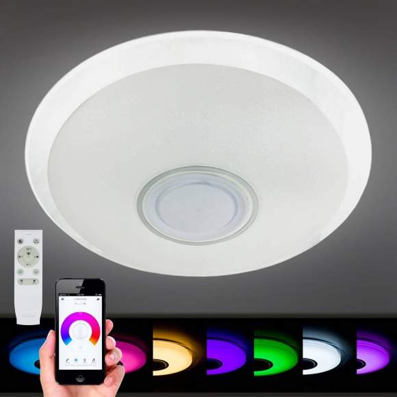 Люстра музыкальная с Bluetooth и пультом Omnilux Melofon OML-47307-52 Люстра музыкальная с Bluetooth и пультом Omnilux Melofon OML-47307-52