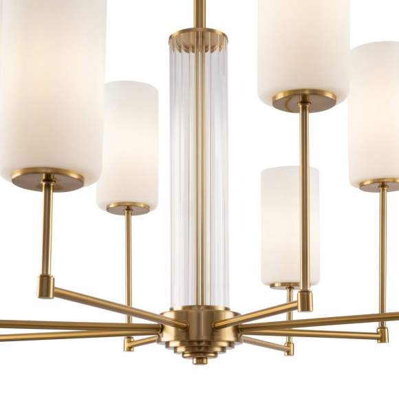 Люстра на штанге Agnes Freya FR5184PL-08BS