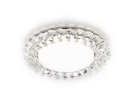 G206 CL/CH Встраиваемый точечный светильник GX53 Ambrella light Crystal G206 CL/CH Встраиваемый точечный светильник GX53 Ambrella light Crystal