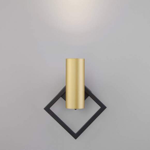 Спот светодиодный Turro Eurosvet 20091/1 LED черный/ золото (a051697)