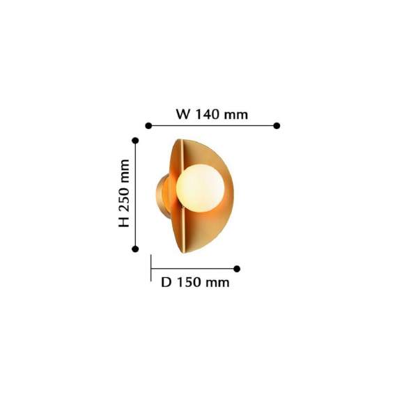 2366-1W Бра Favourite Kernel