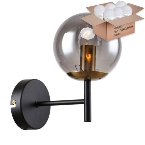 Бра с лампочкой F-Promo Sheeny 3088-1W+Lamps E14 P45
