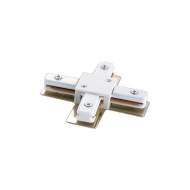 Соединитель Х-образный для однофазного шинопровода  UBX-Q121 K41 WHITE 1 POLYBAG Volpe (10575)