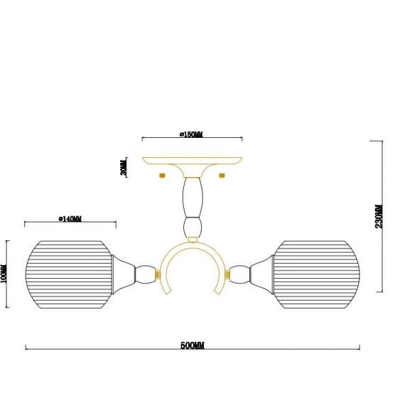 Потолочный светильник с лампочками Velante 214-507-02+Lamps E27 P45 Потолочный светильник с лампочками Velante 214-507-02+Lamps E27 P45