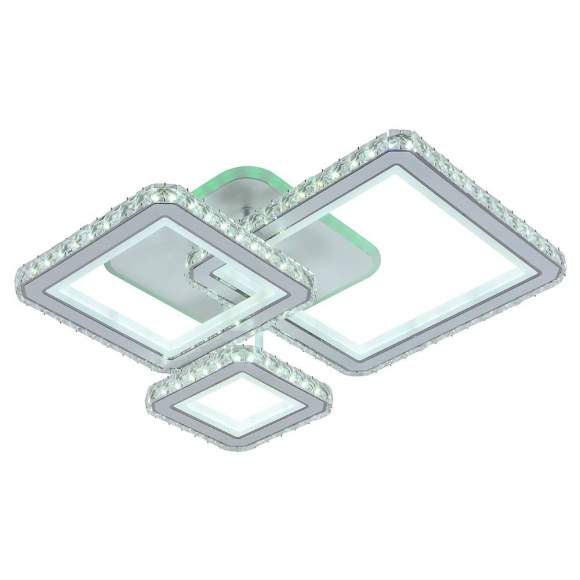 Светодиодная диммируемая люстра с ПДУ Profit Light 8048/3 WHT 182W+8W RGB Светодиодная диммируемая люстра с ПДУ Profit Light 8048/3 WHT 182W+8W RGB