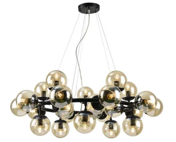 Подвесная люстра Arte Lamp с поддержкой Маруся A1664SP-25BK-М