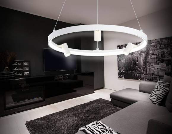 Подвесной диммируемый светильник с пультом ДУ Ambrella light Line FL5281