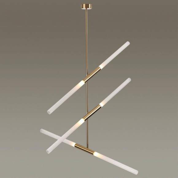 Люстра на штанге с лампочками Odeon Light Soho 4306/6+Lamps G9 Люстра на штанге с лампочками Odeon Light Soho 4306/6+Lamps G9