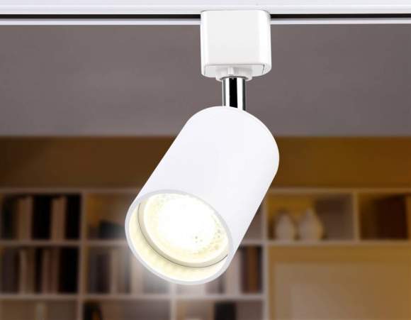 Однофазный светильник для трека Ambrella light Track System GL5121 WH Однофазный светильник для трека Ambrella light Track System GL5121 WH