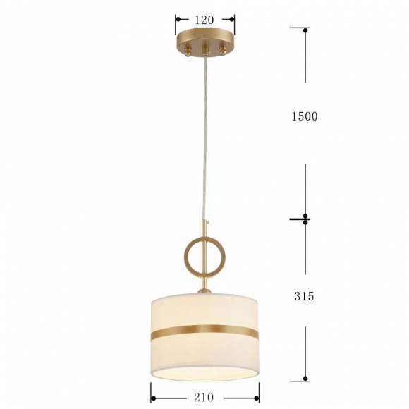 Подвесной светильник с лампочкой Favourite Mateo 2634-1P+Lamps E14 Свеча Подвесной светильник с лампочкой Favourite Mateo 2634-1P+Lamps E14 Свеча