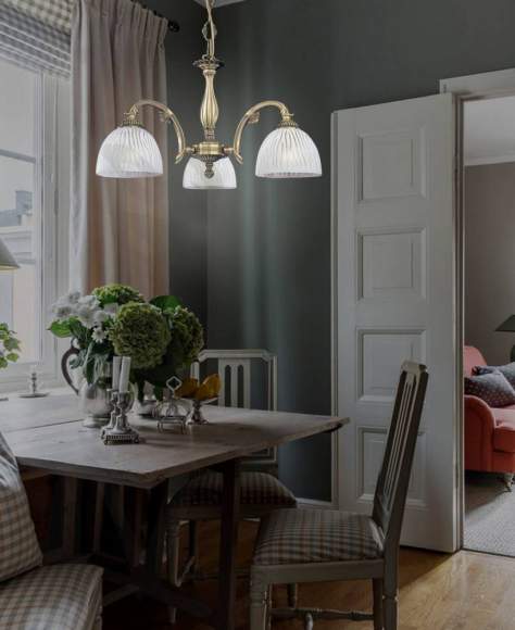 Подвесная люстра Reccagni Angelo L 5650/3 Подвесная люстра Reccagni Angelo L 5650/3