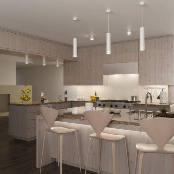 DLR023 12W 4200K белый матовый Подвесной светодиодный светильник Elektrostandard (a037525)