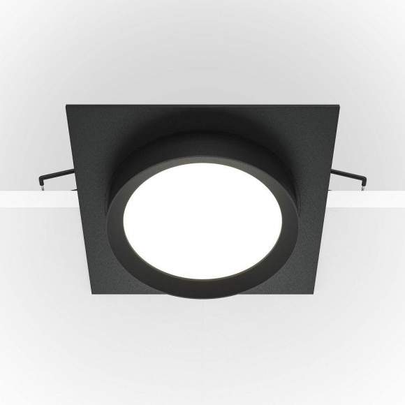 Встраиваемый светильник Maytoni Hoop DL086-GX53-SQ-B