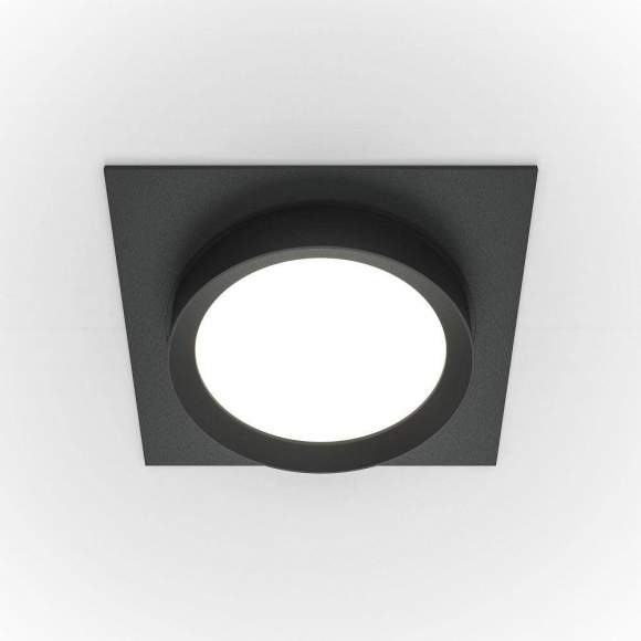 Встраиваемый светильник Maytoni Hoop DL086-GX53-SQ-B