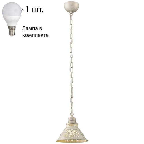 Подвесной светильник с лампочкой Velante 308-003-01+Lamps E14 P45