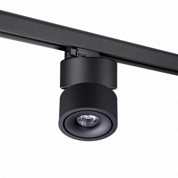 Трехфазный LED светильник 15W 4000К для трека Groda Novotech 358779 Трехфазный LED светильник 15W 4000К для трека Groda Novotech 358779