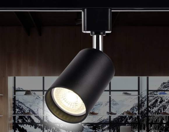 Однофазный светильник для трека Ambrella light Track System GL5123 BK Однофазный светильник для трека Ambrella light Track System GL5123 BK