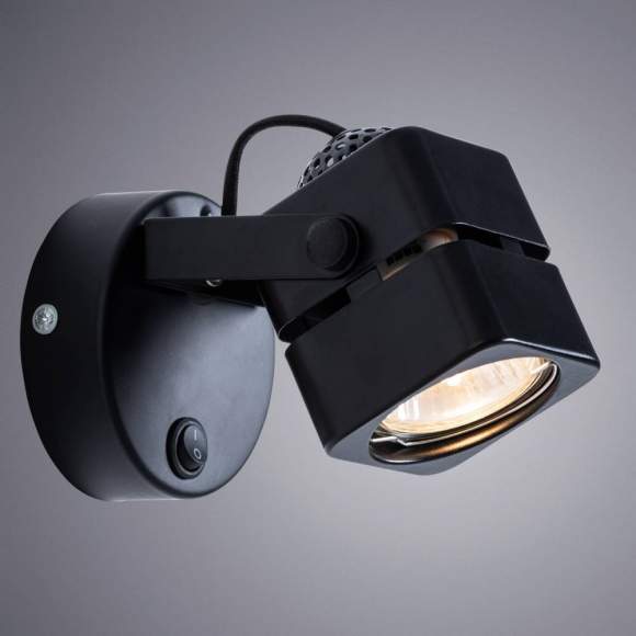 Спот Arte Lamp Misam A1315AP-1BK Спот Arte Lamp Misam A1315AP-1BK