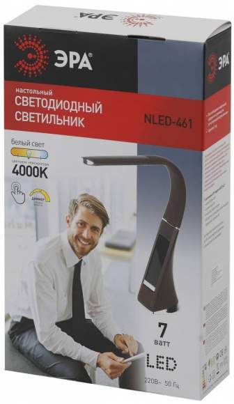 NLED-461-7W-BR Настольная лампа Эра Б0031610