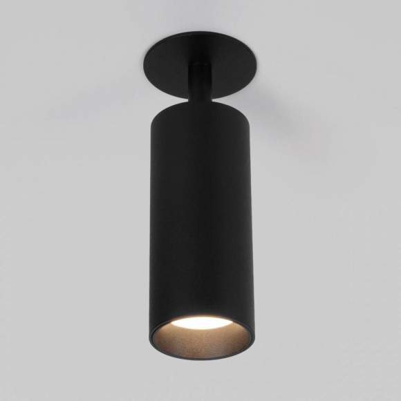 Встраиваемый светодиодный спот Elektrostandard Diffe 25052/Led черный (a058171) Встраиваемый светодиодный спот Elektrostandard Diffe 25052/Led черный (a058171)