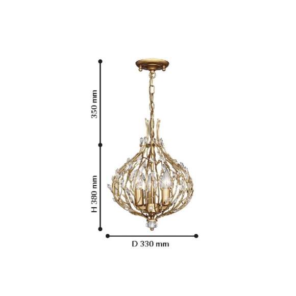 2020-3P Подвесная люстра Favourite Batun 2020-3P Подвесная люстра Favourite Batun