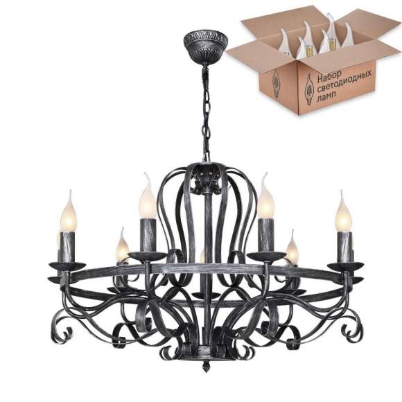 Люстра с лампочками F-Promo Palermo 2162-9P+Lamps