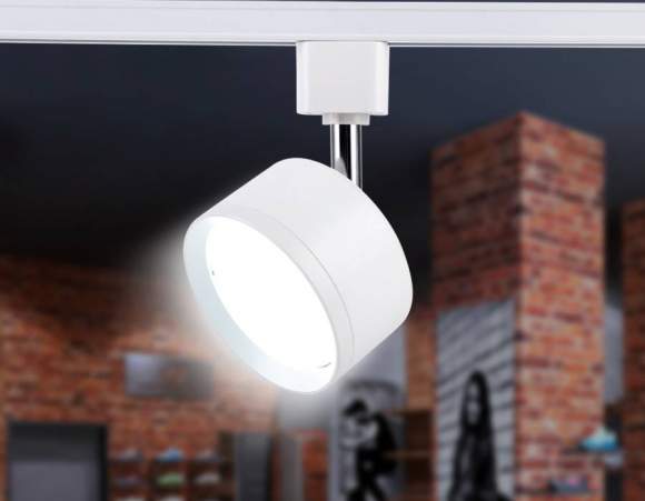 Однофазный светильник для трека Ambrella light Track System GL5356 WH Однофазный светильник для трека Ambrella light Track System GL5356 WH