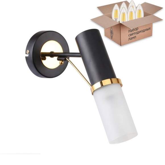 Бра с лампочкой F-Promo Viator 2558-1W+Lamps E14 Свеча Бра с лампочкой F-Promo Viator 2558-1W+Lamps E14 Свеча