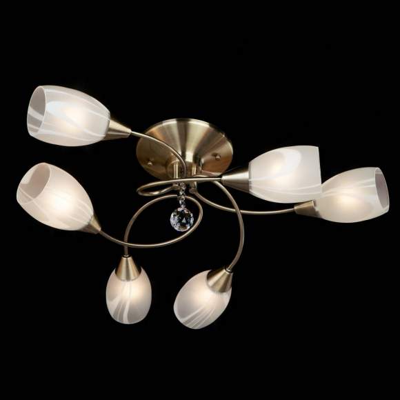 2275/6 античная бронза Потолочная люстра Eurosvet 2275 2275/6 античная бронза Потолочная люстра Eurosvet 2275