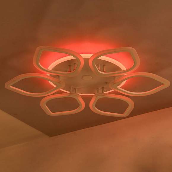 Светодиодная потолочная люстра Citilux Ромби Смарт RGB с голосовым управлением CL236A160E Светодиодная потолочная люстра Citilux Ромби Смарт RGB с голосовым управлением CL236A160E