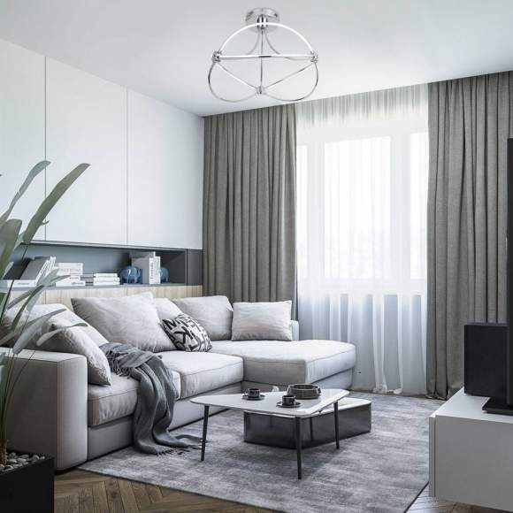 Люстра потолочная светодиодная с пультом ДУ Eurosvet Petto 90246/6 хром (a055663) Люстра потолочная светодиодная с пультом ДУ Eurosvet Petto 90246/6 хром (a055663)