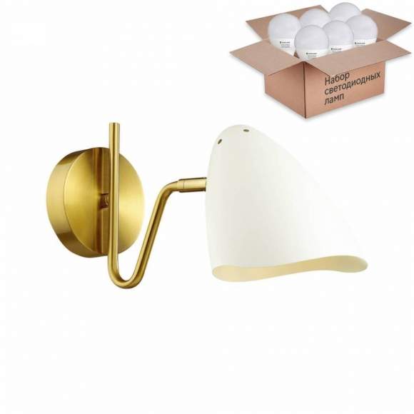 Бра Lumion Madison с лампочкой 4540/1W+Lamps E14 P45