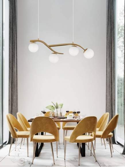 Подвесной светильник Rosella Freya FR8014PL-04BS