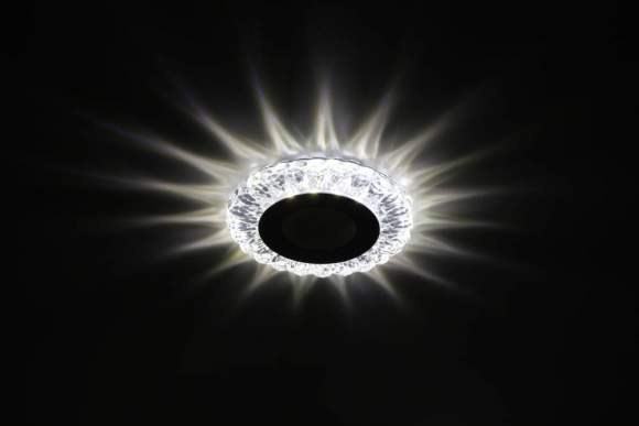 Точечный встраиваемый светодиодный светильник c белой подсветкой ЭРА DK LED 16 SL/WH Б0036497 Точечный встраиваемый светодиодный светильник c белой подсветкой ЭРА DK LED 16 SL/WH Б0036497