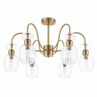 Люстра на штанге Escada 1141/6PL E14*60W Antigue copper/Clear