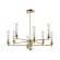 Люстра на штанге с лампочками Lumion Kamilla 5274/8C+Lamps E14 Свеча